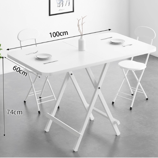 Metal Frame Folding Dining Table image