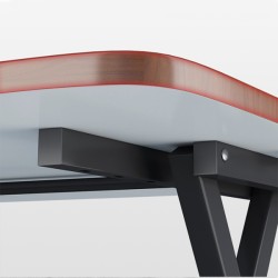 Metal Frame Folding Dining Table