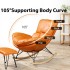 Tech Cloth Rocking Chair with a Footstool image