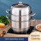 3-Tier Stainless Steel Steamer
