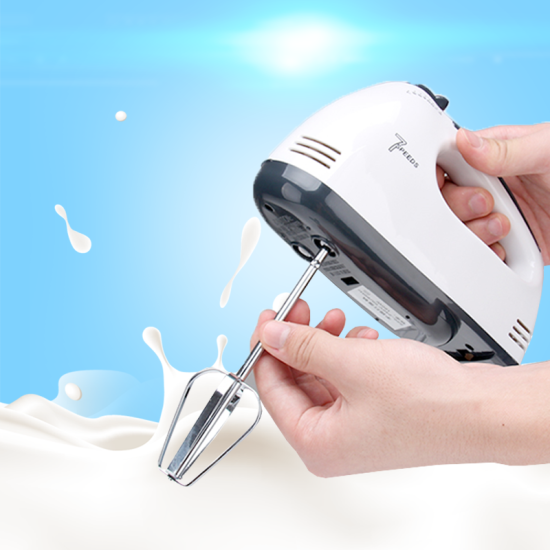 7-Speed Hand Mixer Electric Egg Whisk With 4 Heads image