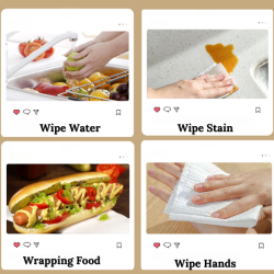 Cleaning Wipes Kitchen Towel 3 Roll