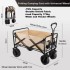 Portable folding Trolley Multi-functional Outdoor Camping Cart with Swivel Wheels Outdoors, Outdoor Living , Home Organizers image