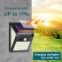 140LED Waterproof Wall Mounted Motion Sensor Solar Lights with Switch for Outdoor 2PCS image