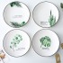 Nordic Style Ceramic 8 inch Plate Set 4Pcs with Gift Box Tableware , Kitchen image