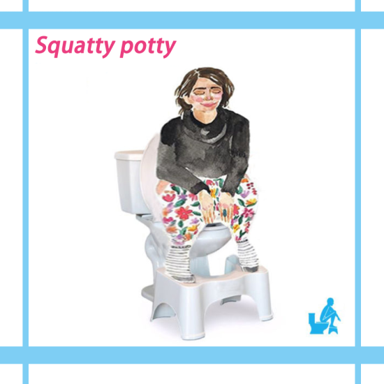 Toilet Squatty Step Stool Bathroom Potty image