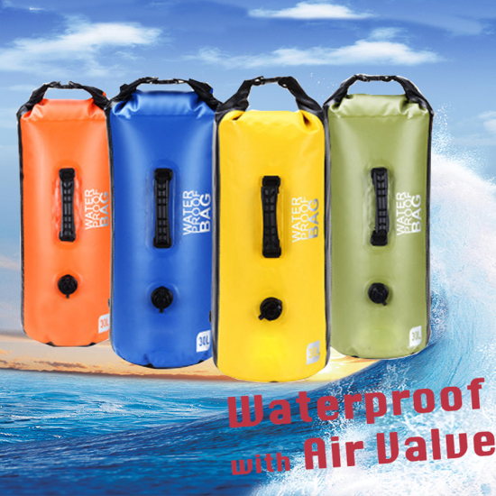 Waterproof Traveller Dry Bag 30L with Air Valve Outdoors image
