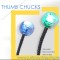 Thumb Chucks Fidget Begleri Knuckles Yoyo Toy *2