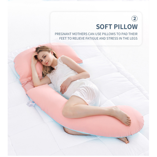 U-shaped Maternity Pregnancy Pillow image