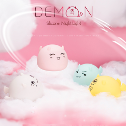 Silicone Night Light of Little Monster Silicone Night Light of Little Monster