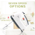 7-Speed Hand Mixer Electric Egg Whisk With 4 Heads image
