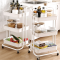 3 Tier Storage Trolley Cart with Wheels