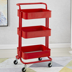3 Tier Storage Trolley Cart with Wheels 3 Tier Storage Trolley Cart with Wheels