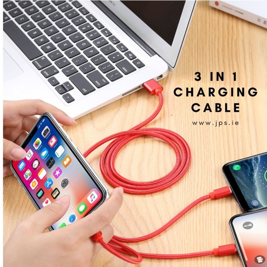 3 in 1 Charging Cable Study Room, Electrical image