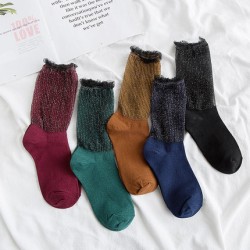 Glitter Metallic Mesh Cotton Socks Glitter Metallic Mesh Cotton Socks