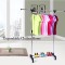 Expandable Single-Pole Clothes Rack Easy Assemble
