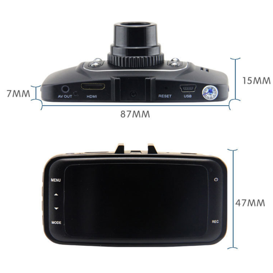 140° Wide Angle Car Driving Recorder Camera With 16G SD card Outdoors, Outdoor Living image