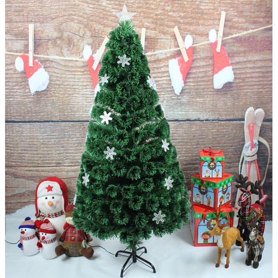 Prelit Christmas Tree Artificial Green with LED 90cm image