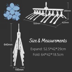 8 in 1 Space Saving Clothes Hanger