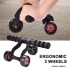 3 Wheel Fitness Ab Roller Outdoors, Fitness and wellbeing, Fitness, Living Room image
