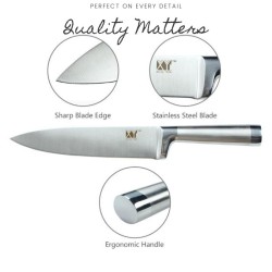 Stainless Steel Kitchen Knife Set of 6