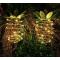 2-Pack Outdoor Decor Pineapple Solar Waterproof Garden Solar Lights, Hanging Fairy Lights