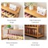 Bamboo Shoe Rack 6 Layer 80cm with Boots Place image