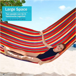 Double Red Camping Hammock