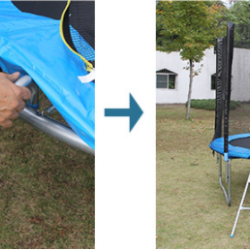 Trampoline with Safety Net Trampoline with Safety Net