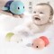 Turtle Bath Toy for Toddlers, 2Pcs Cute Bath Swimming Wind Up Toys