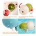 Turtle Bath Toy for Toddlers, 2Pcs Cute Bath Swimming Wind Up Toys Entertainment & Toys, Bathroom image