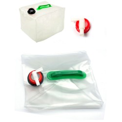 20L Foldable Water Bag Portable Transparent Water Container Durable Large Capacity for Outdoor