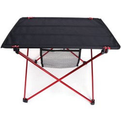 Outdoor Folding Ultra-light Aluminum Alloy Portable Camping Picnic Table