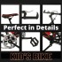 Kids Bike with Free Mudguards, Bell and Pump 20'/22' Outdoors, Entertainment & Toys, Bike Accessories, Garden image