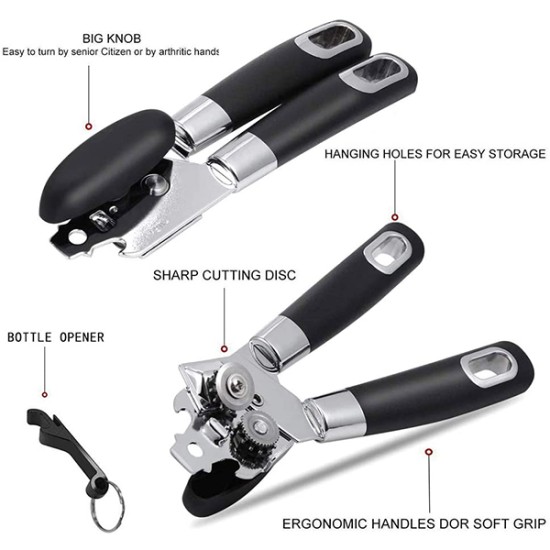 Manual Professional Can Opener with Bottle Opener image
