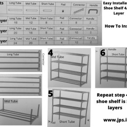 Kitchen/Bathroom Wall Shelf 60/50cm