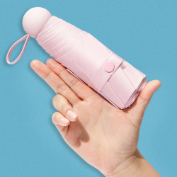 Ultra Light Windproof Umbrella 8 Ribs 5 Folds