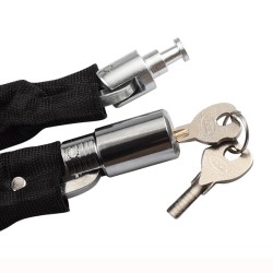 6mm Thick Security Bike Chain Lock with Two Keys