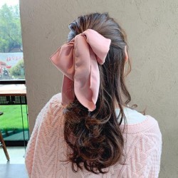 Bow-knot Chiffon Hair Elastics Ties