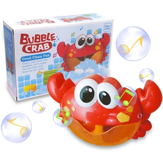 Bubble Crab Baby Bath Bubble Toy Entertainment & Toys, Bathroom image