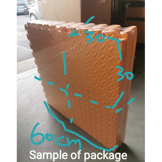 30*30cm Extra Thick Interlocking Foam Floor Block One Pack(16Pcs) image