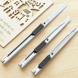 All Metal Utility Knife, Retractable Flat Cutter All Metal Utility Knife, Retractable Flat Cutter