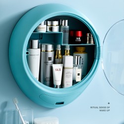 Dustproof & Waterproof Wall-mounted Cosmetic Organizer Storage Box Dustproof & Waterproof Wall-mounted Cosmetic Organizer Storage Box