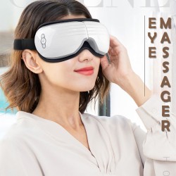 180° Foldable Wireless Electric Eye Massager with Heat, Air Compression Bluetooth Music 180° Foldable Wireless Electric Eye Massager with Heat, Air Compression Bluetooth Music