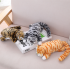 Laughing Rolling Cat Toy In Yellow/Grey Entertainment & Toys, Living Room image