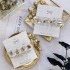2 Pieces Fashion Acrylic Chain Shape Hair Clip Woman Accessories, Hair Accessories, Bedroom image