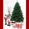 6ft / 1.8m Artificial Christmas Tree with 670 Virgin PVC Tips and Metal Stand