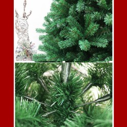 2.1m Artificial Christmas Tree with 1000 Virgin PVC Tips and Metal Stand 2.1m Artificial Christmas Tree with 1000 Virgin PVC Tips and Metal Stand