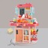 Miniature Kitchen Play Set with 42 Accessories（Pink） image