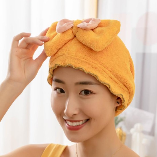 Water Absorbent Hair Drying Cap image